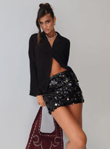 Riego Mini Skirt Black