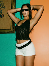 Think Fast Shorts White