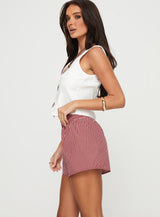Cobain Shorts Red Stripe