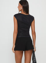 Film Noir Tailored Shorts Black