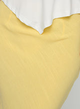 Jodie Maxi Skirt Lemon Yellow
