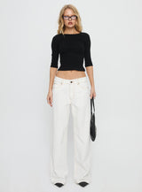 Top Model Jeans Porcelain