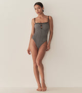 ADRIELLE MAILLOT -- LA MADDALENA GINGHAM