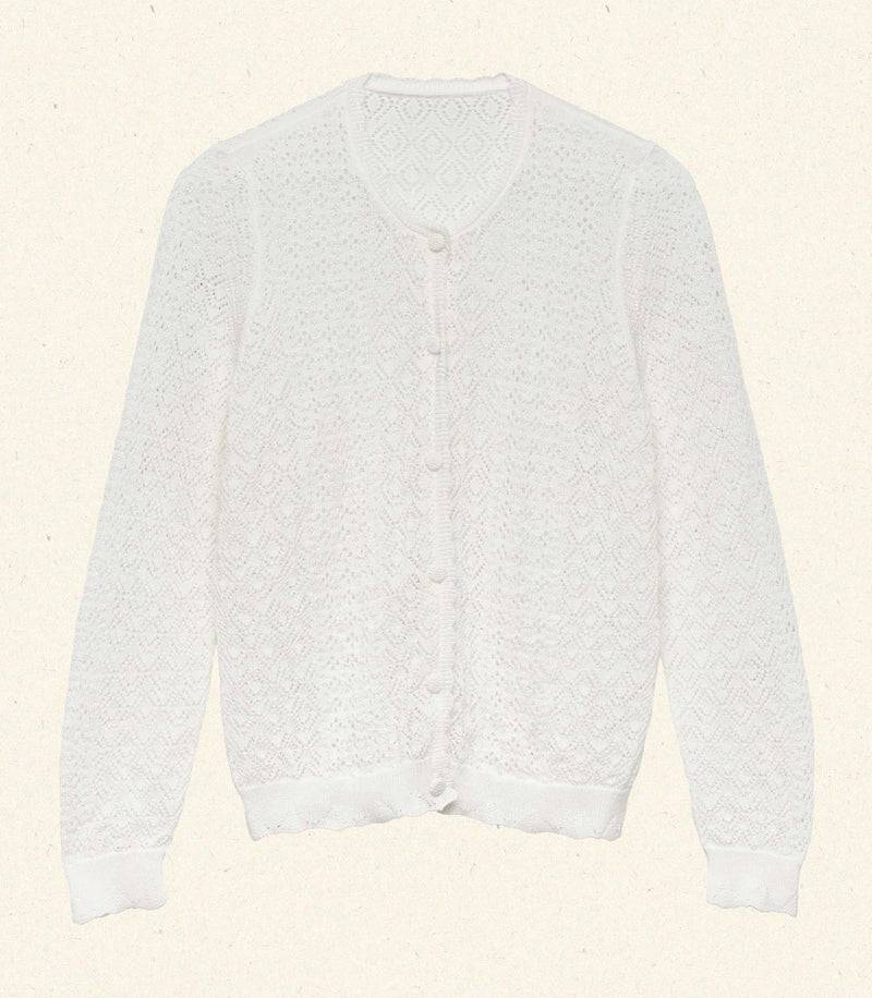 DIANE CARDIGAN -- IVORY