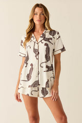 Maren Cloud Jersey PJ Set in Vinyasa