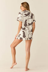 Maren Cloud Jersey PJ Set in Vinyasa