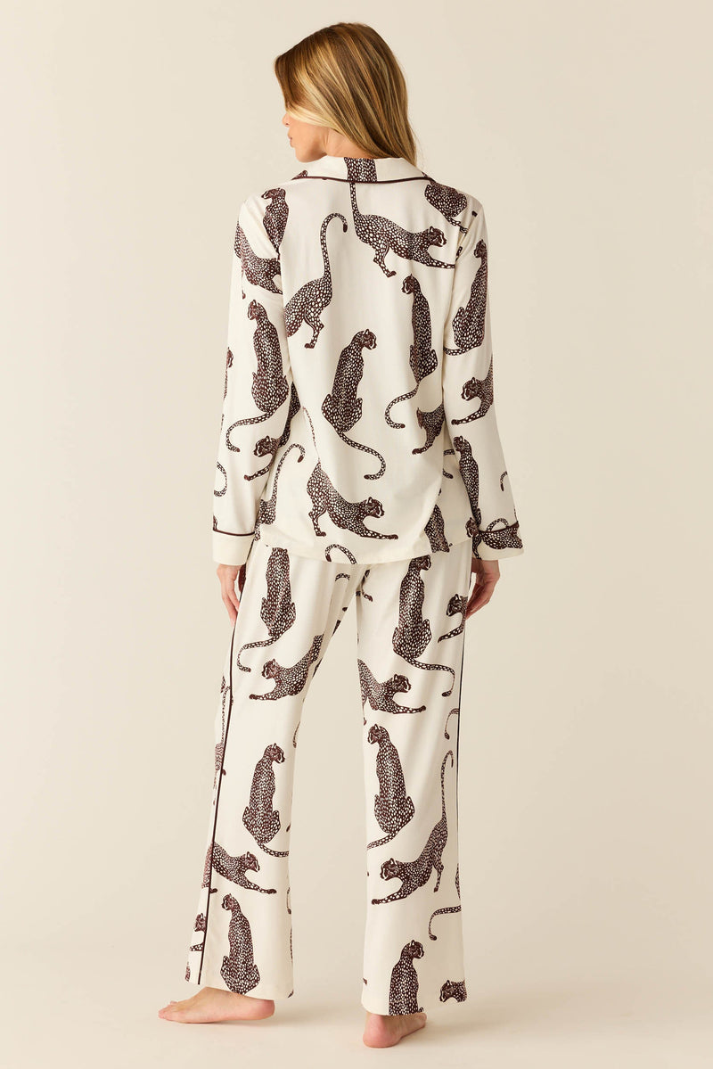 Winter Cloud Jersey PJ Set in Vinyasa