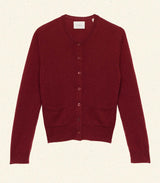 FREYA CARDIGAN -- MALBEC