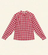 HOLDE TOP -- ALSACE PLAID