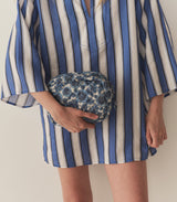 HOLLOWAY POUCH -- BLEU SOLEIL FLEURIT