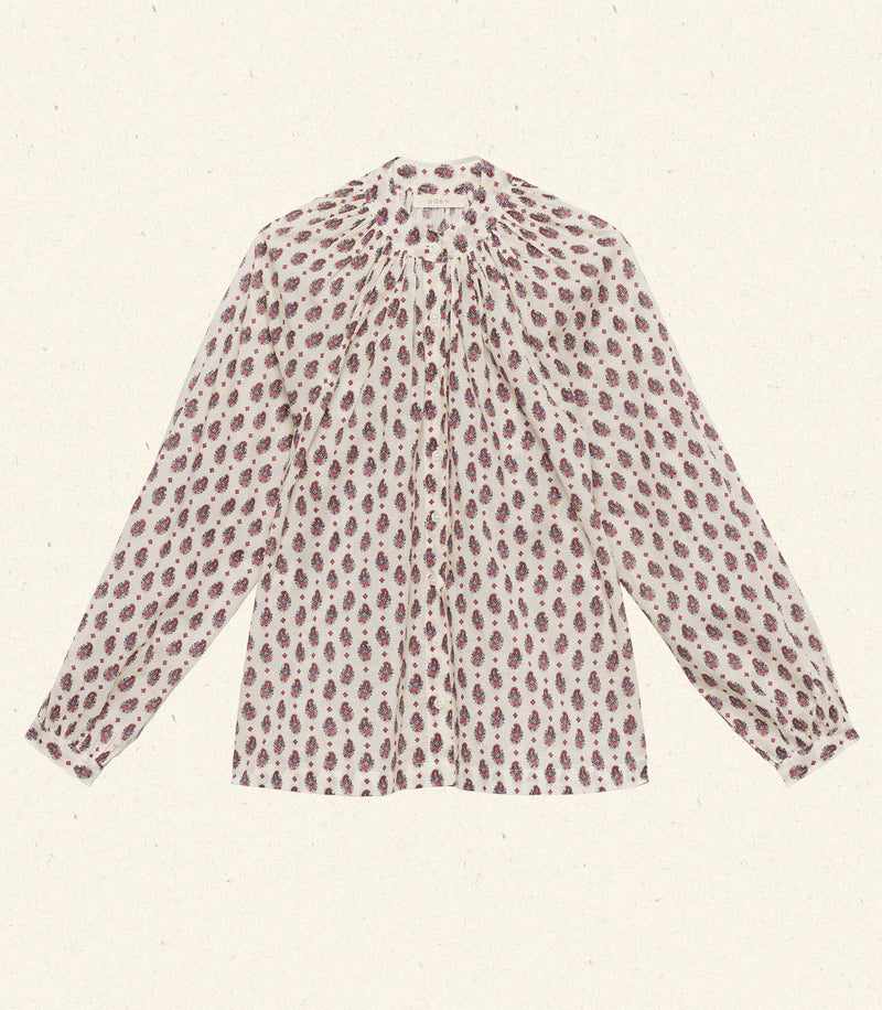 JULIENNE TOP -- PROVENCAL PAISLEY