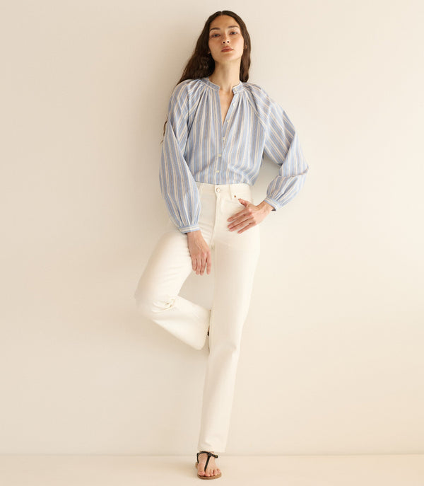 JULIENNE TOP -- LOIRET STRIPE