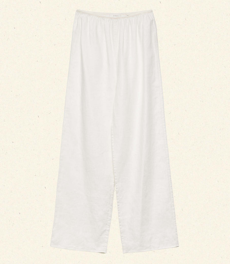 LAVON LINEN PANT -- SALT