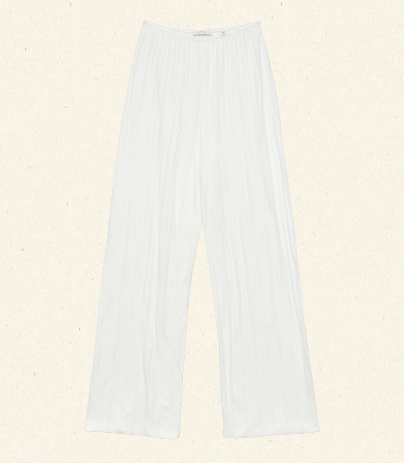 LAVON POINTELLE PANT -- SALT