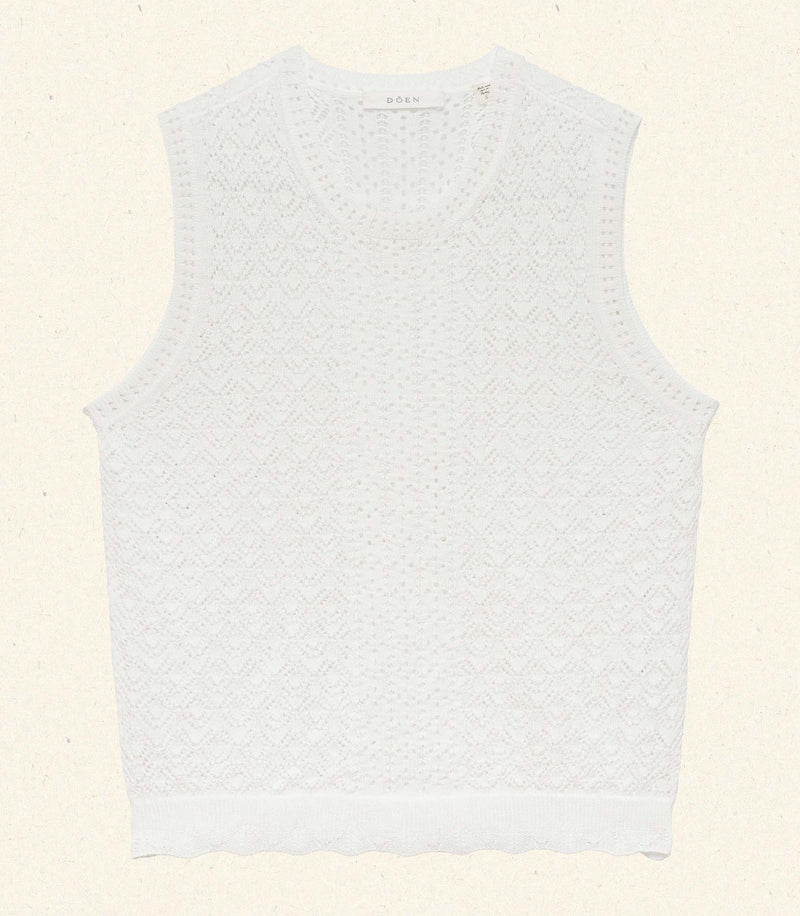 LEA TOP -- IVORY