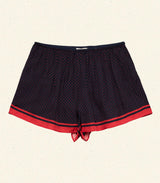 LOREN SHORT -- NAVY COLETTE DOT