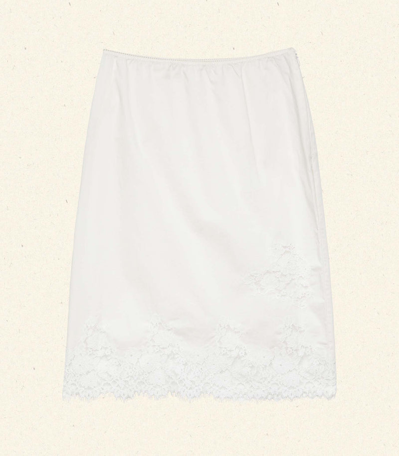 MELANIE SKIRT -- SALT