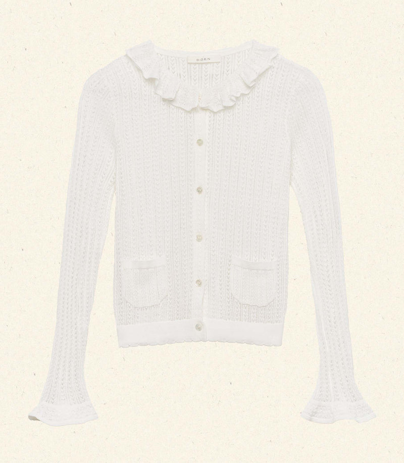 ODILLE CARDIGAN -- SALT