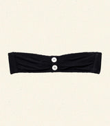 RIVA BIKINI TOP -- NERO