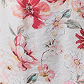 Floral Lace Trim Bardot Neck Blouse