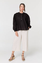 Broderie Anglaise Puff Sleeve Blouse