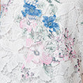 Floral Lace Layered Frilled Blouse Top