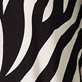 Zebra Print Long Sleeve Relaxed Shirt