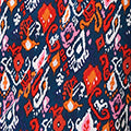 Printed Relaxed Cap Sleeve Shell Top