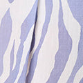 Animal Print 3/4 Flared Sleeve Blouse