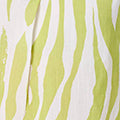 Animal Print 3/4 Flared Sleeve Blouse