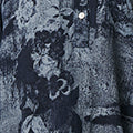 Floral 3/4 Sleeve Relaxed Blouse