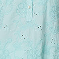 Broderie Anglaise Button Front Blouse