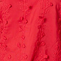 Textured Semi Sheer Bardot Blouse