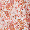 Paisley Print Oversized Blouse