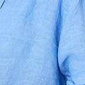 Button Detail 1/2 Sleeve V-Neck Blouse