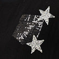Metallic Star Detail Relaxed T-Shirt