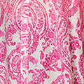 Paisley Print Relaxed Longline Shirt