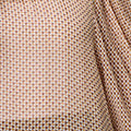 Mesh Fishnet Long Puff Sleeve Top