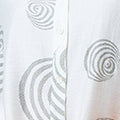 Printed Relaxed 3/4 Sleeve Blouse