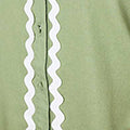 Zig Zag Trim Short Sleeve Shirt
