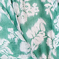 Floral Print 1/2 Puff Sleeve Shirt