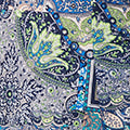 Paisley Sleeveless Round Neck Top