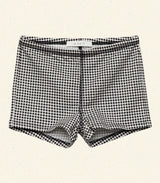 TOMMIE SHORT -- NOIR LA MADDALENA GINGHAM