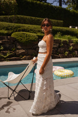 Ecru Defne Lace Set